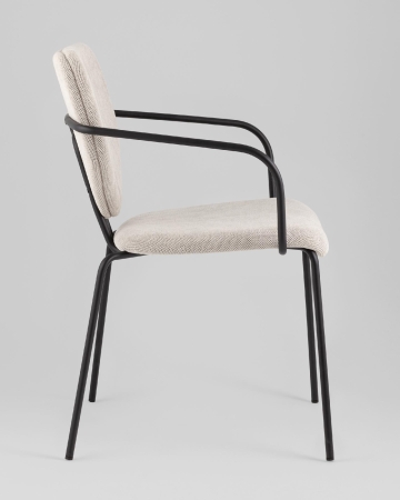 Стул обеденный Masey с подлокотниками бежевый