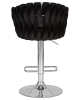 Стул барный MARCEL черный велюр MJ9-101
