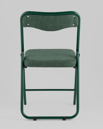Стул складной Джонни рогожка зеленая каркас зеленый