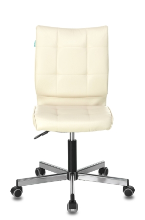 Кресло CH-330M и бежевый без подлокотников бежевый искусственная кожа крестовина металл