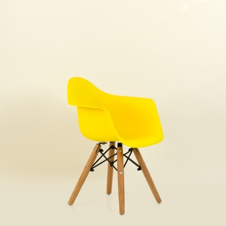 Кресло N-2 Eames Style детское желтый