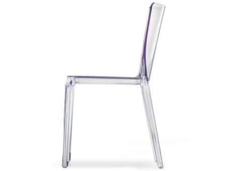 Стул прозрачный PEDRALI Blitz белый