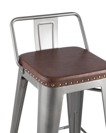 Стул полубарный TOLIX SOFT серебристый Стул полубарный TOLIX SOFT серебристый