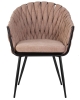 Набор 2 шт Стул обеденный MATILDA, коричневая ткань (LAR 275-3)