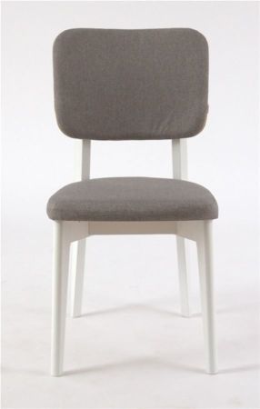 Стул "Орион" белая эмаль, ткань Kiton 05