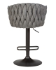 Стул барный LEON графитовая ткань LAR-275-21