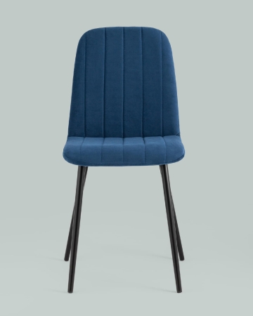 Стул Easy велюр синий Стул Easy велюр синий