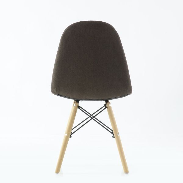 Стул Pulsante темно-коричневая рогожка