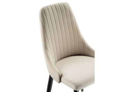 Стул Kora бежевый, черный