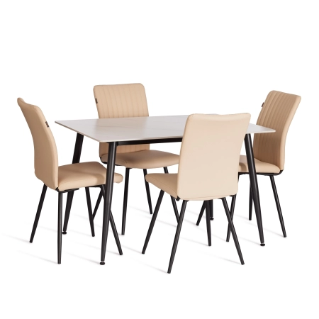 Стул обеденный Monte Carlo бежевый Стул обеденный Monte Carlo бежевый