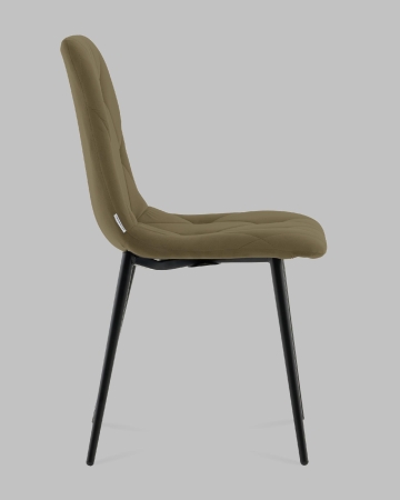 Стул Одди Diamond велюр пыльно-оливковый