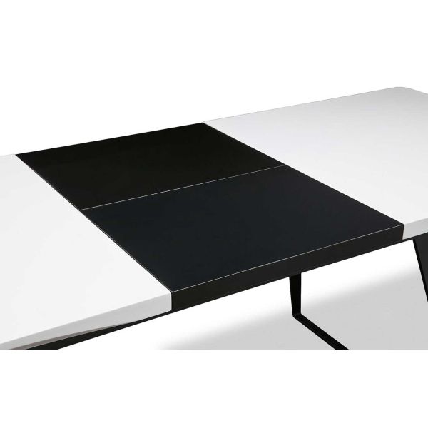 Стол DT-93 белый, черный