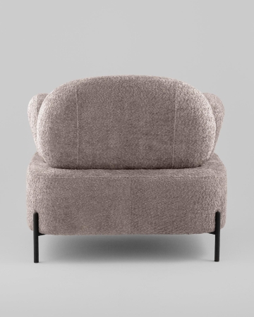 Кресло Кэнди ткань букле капучино