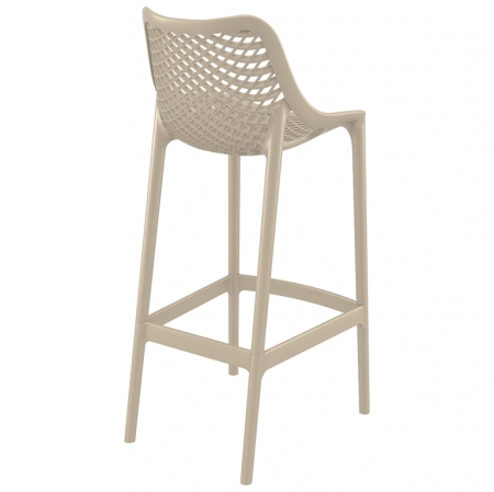 Стул пластиковый барный Siesta Contract Air Bar 75 бежевый