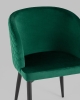 Стул Оскар велюр изумрудный