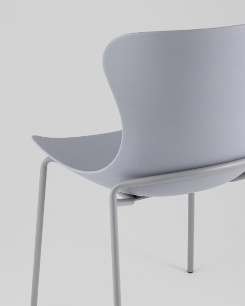 Стул Shaya пластик серый Стул Shaya пластик серый