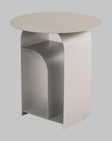 Журнальный столик Arwel металл темно-серый