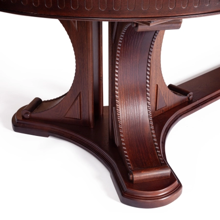 Стол VERSAL овальный, темный