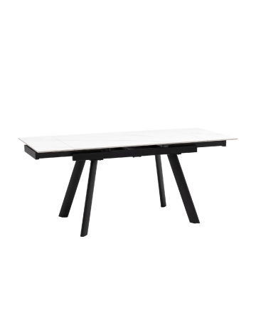 Стол Нэд 120-180/80/76 см столешница керамика Snow Mountain Stone