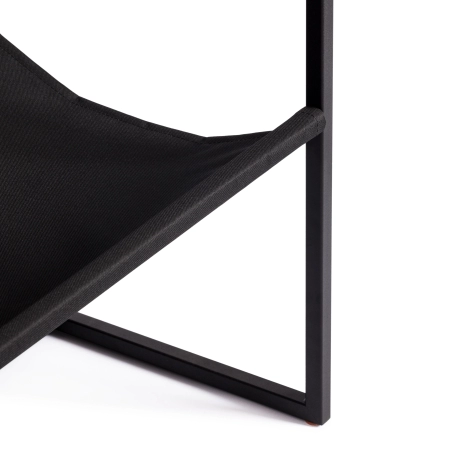 Кресло Charli коричневый, ткань и металл, мягкое сиденье, с подлокотниками