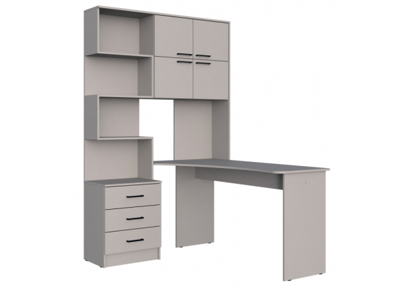 Компьютерный стол Эльброни правый кашемир