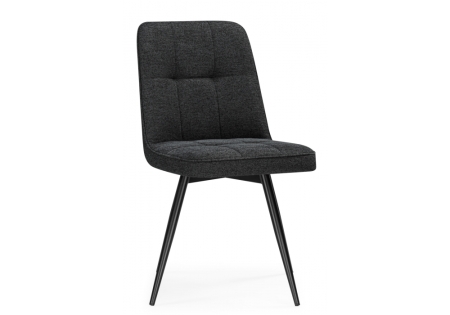 Стул на металлокаркасе Texas 4 поворотный темно-серый, черный