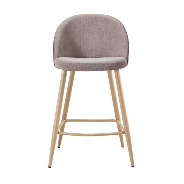 Стул полубарный 373B-2 бежевый TD3052-11, дерево