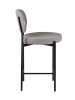 Стул полубарный MASO букле серый MOSS 960