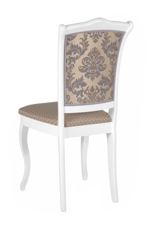 Стул Константа тон 304 белый, ткань Агата синяя, компаньон