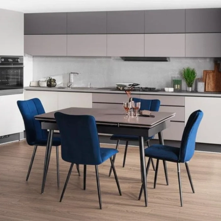 Стул обеденный Medeo синий