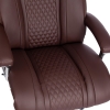 Кресло Trust (max) экокожа, коричневый