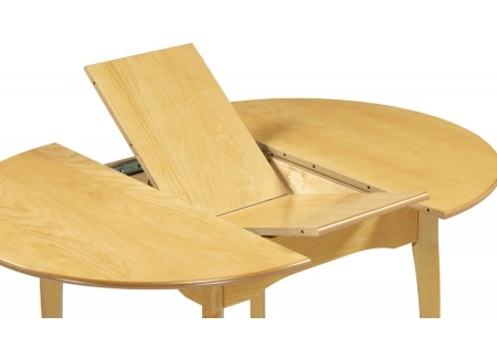 Стол деревянный Распи круглый 90(120)х90х76 бук