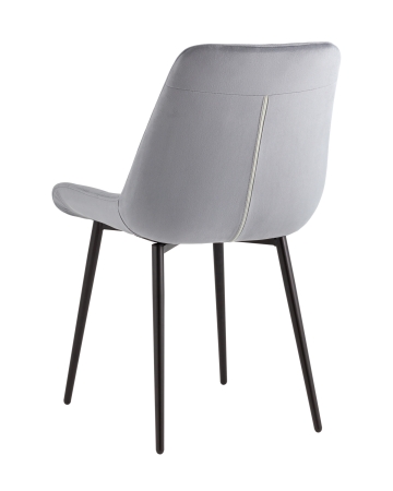 Стул Флекс велюр storm серо-голубой