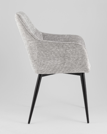 Стул обеденный Lynet рогожка светло-серый