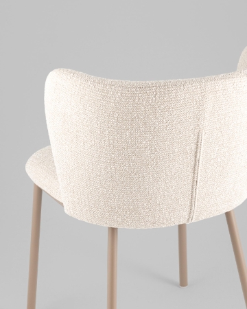 Стул Stag бежевый с бежевыми ножками