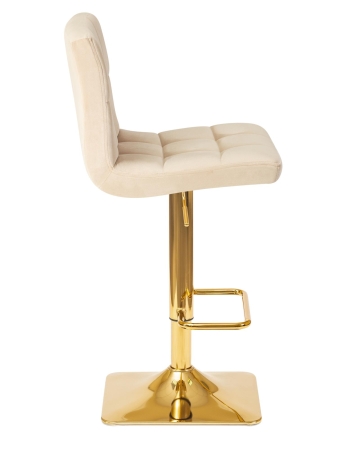 Набор 2 шт Стул барный GOLDIE, бежевый велюр (MJ9-10)