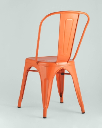 Стул TOLIX оранжевый глянцевый