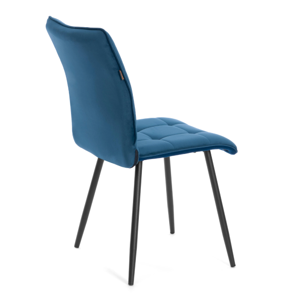 Стул обеденный Bari темно-синий
