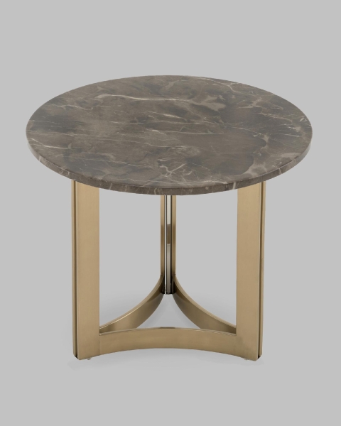 Журнальный столик Кассия 60*60 см темная керамика Журнальный столик Кассия 60*60 см темная керамика