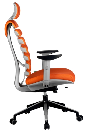 Кресло RCH SHARK серый Пластик и оранжевый Кресло RCH SHARK серый Пластик и оранжевый