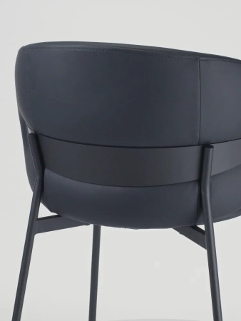 Стул для кухни SOLIS черный экокожа NAPPA 999