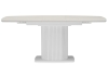 Керамический стол Фестер 140(180)х80 carmen light grey, белый