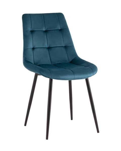 Стул Флекс New велюр сине-зеленый