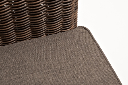 "Боно" кресло из искусственного ротанга, коричневый