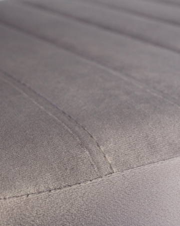 Набор 2 шт Стул барный CHARLY GOLD, серый велюр (MJ9-75)