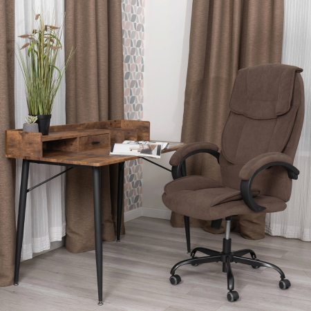 Кресло OREON metalBL коричневый