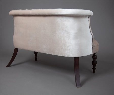 Диван Бархат темный тон, 30 - бежевый