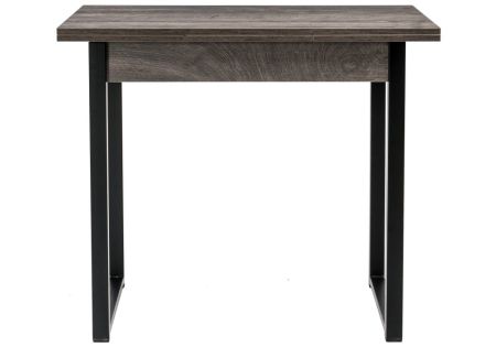 Стол деревянный Форли дуб рошелье, черный матовый