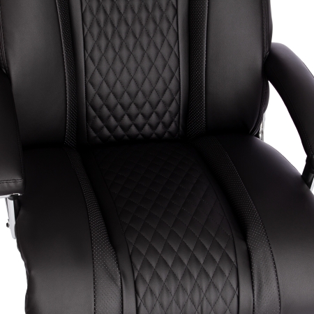 Кресло Trust (max) экокожа, черный