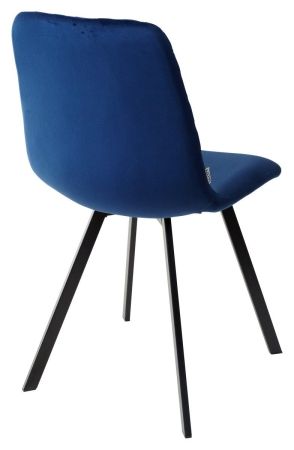 Стул DAIQUIRI BLUVEL-86 NAVY синий, велюр
